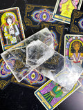Aura Raw Selenite Slab — Altar Crystal Cleansing Block
