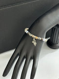 Aura Growth & Balance Strand — Natural Moss Agate (Queue #22)