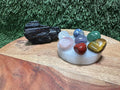 Aura Sanctuary Home Protection Kit — Sacred Black Tourmaline & Smudge Set