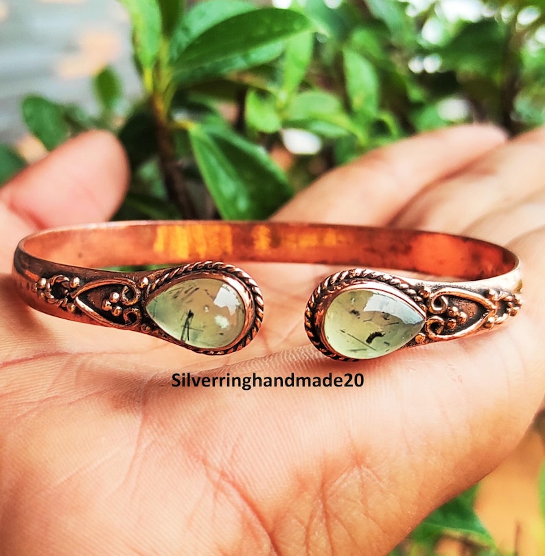 Aura Pure Solid Copper Bangle — Metaphysical Bio-energy Alignment (Queue #17)