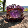 Aura Intuition & Peace Wrap — February Birthstone Amethyst