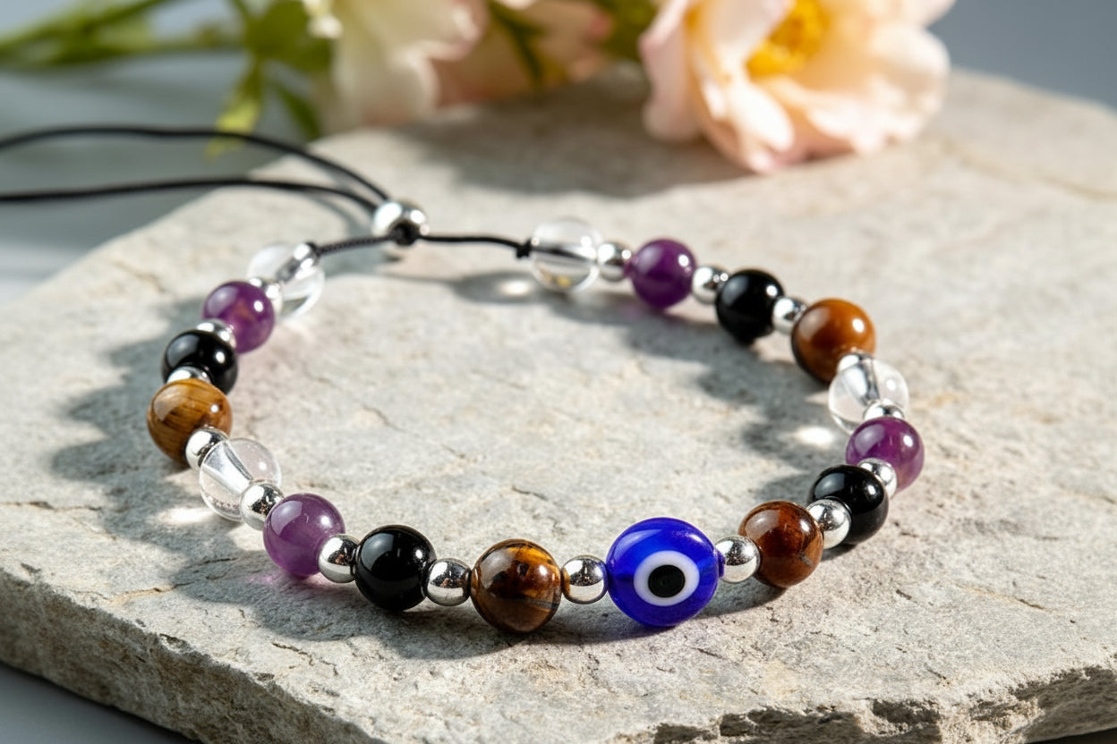 Aura Intuition & Peace Wrap — February Birthstone Amethyst (Queue #19)