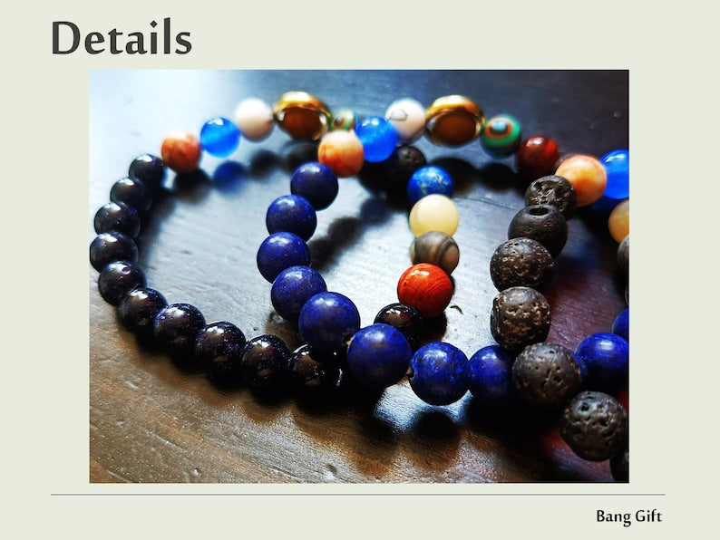 Cosmic Harmony Solar System Bracelet — Celestial Planet Alignment
