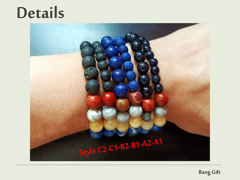 Cosmic Harmony Solar System Bracelet — Celestial Planet Alignment