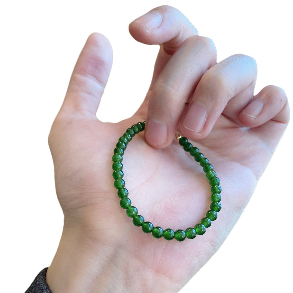 Aura Abundant Malachite Strand — Heart Chakra Alignment & Protection Talisman