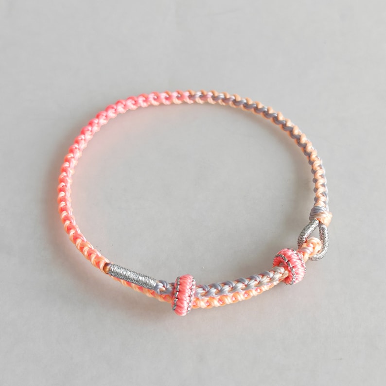 Aura Tibetan Lucky Knot Strand — Waterproof Braided Buddhist Rope Bracelet