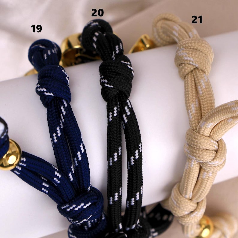 Aura Initial Knotted Bracelet — Custom Bubble Letter Alignment