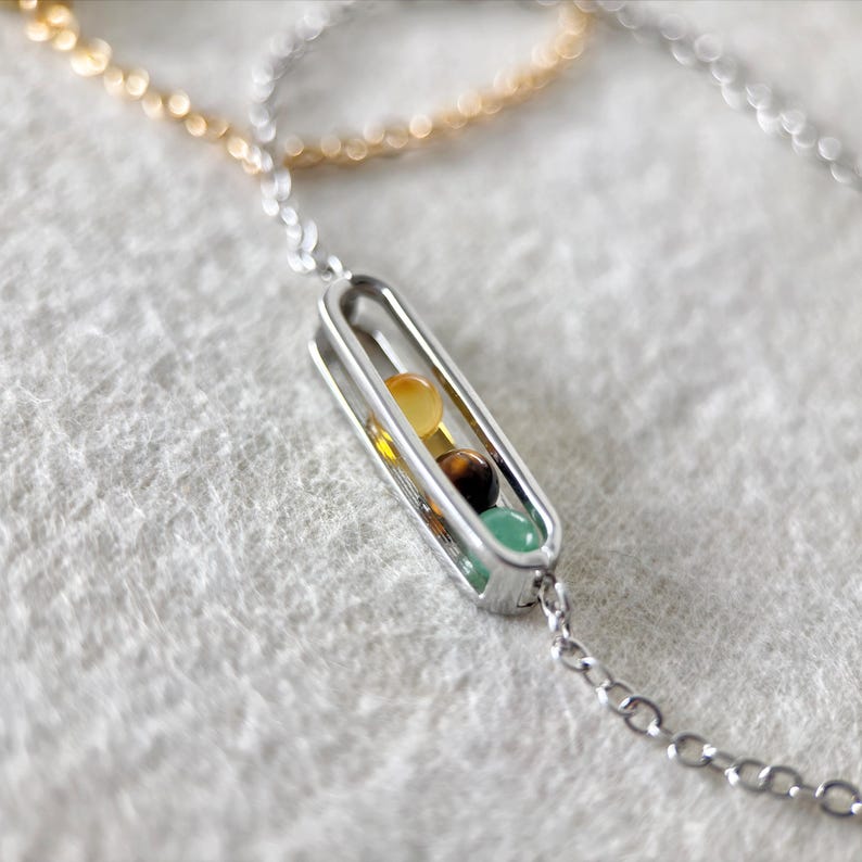 Aura Wealth & Abundance Strand — Citrine, Pyrite & Tiger's Eye (Queue #20)