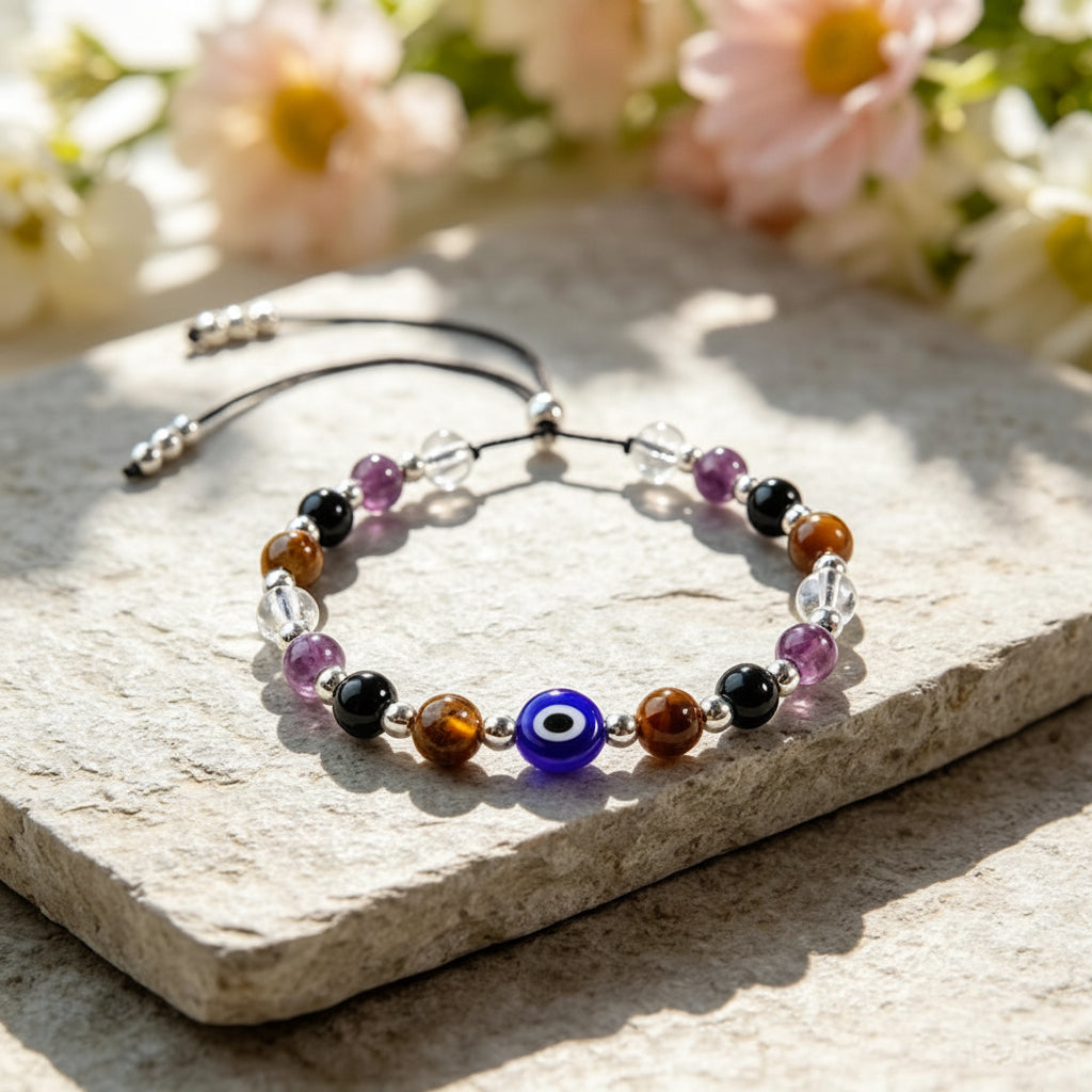 Aura Intuition & Peace Wrap — February Birthstone Amethyst (Queue #19)