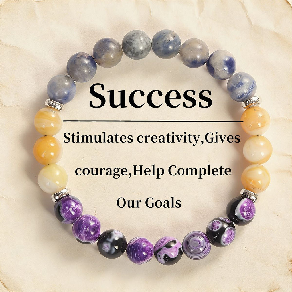 Executive Focus: Sodalite & Tiger's Eye Success & Foresight Bracelet