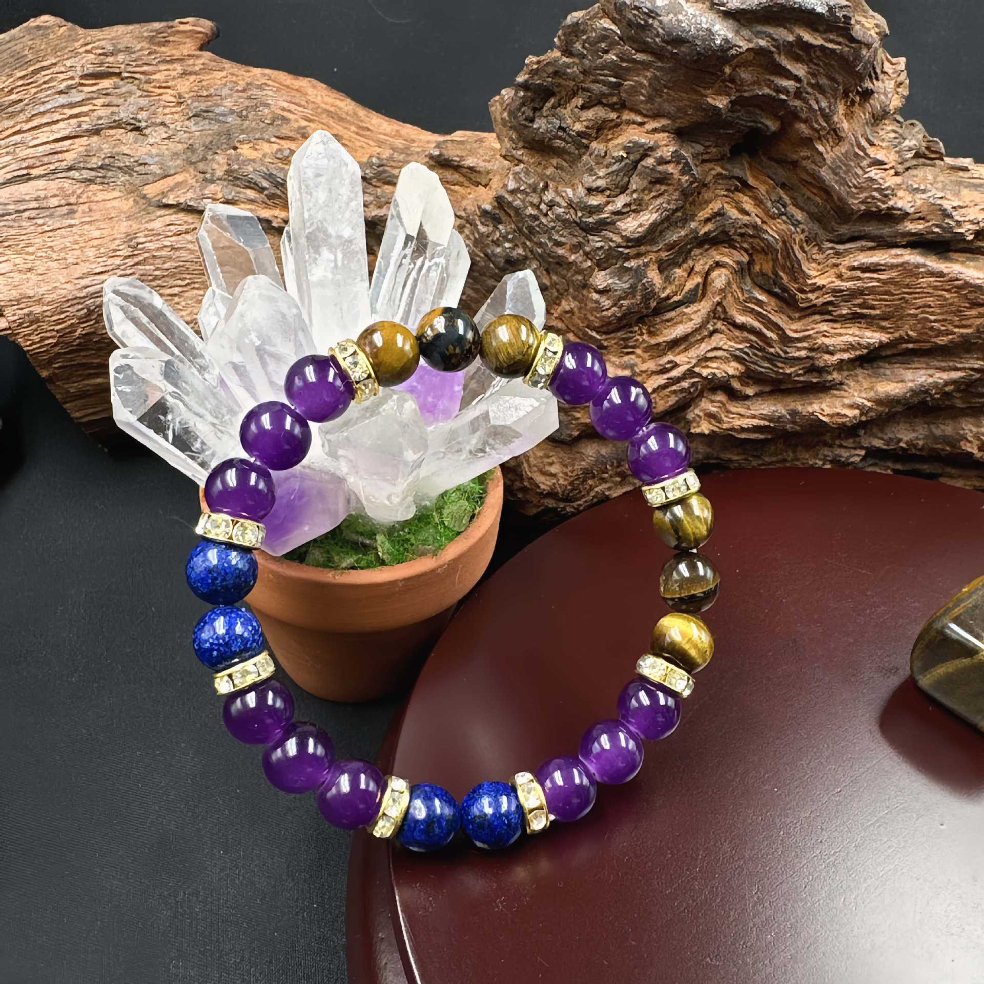 Nervous System Sanctuary: Sodalite & Blue Lace Agate Stress Relief Bracelet