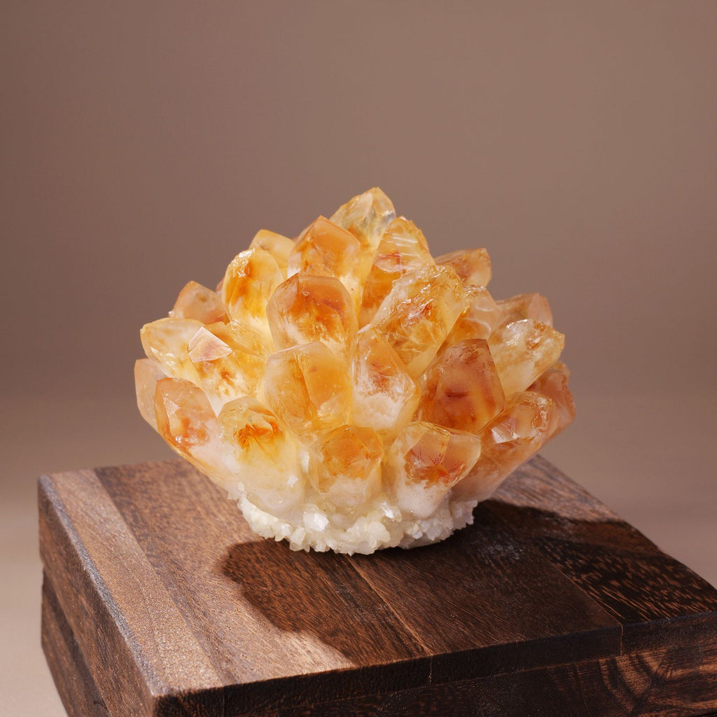 Aura Grounding Smoky Quartz Cluster — Raw Geode Altar Anchor