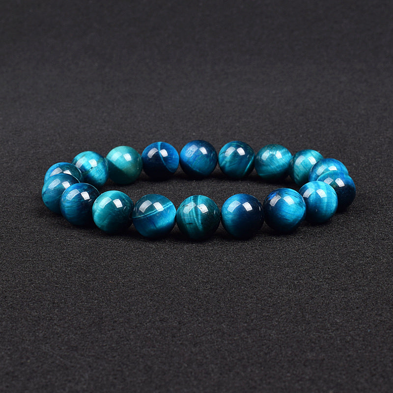 Aura Insight & Focus Strand — Collector-Grade Blue Tiger's Eye