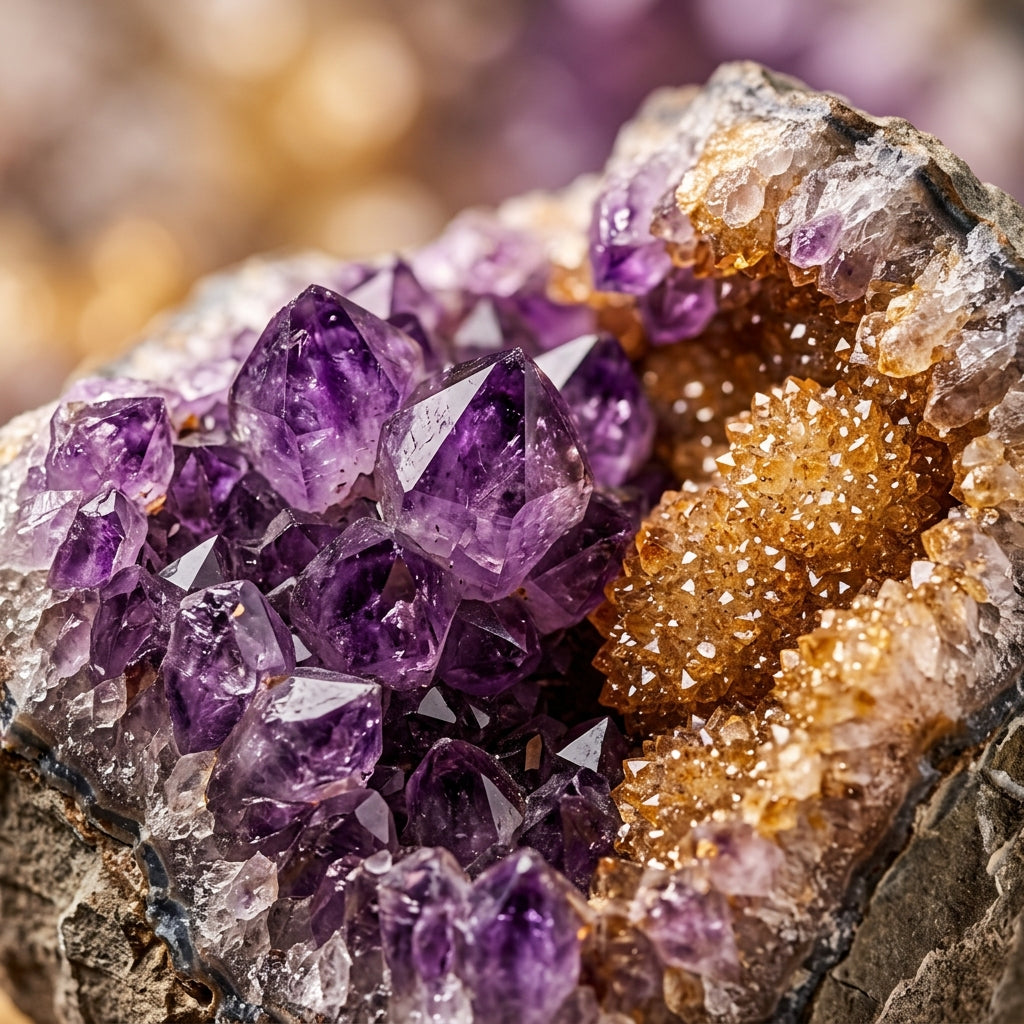 Celestial Magnets: Raw Crystal Moon-Charged Manifestation Magnets