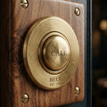 Aura Chime: Magnetic Solid Brass Feng Shui Entryway Bell