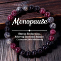 Crystal Beaded Bracelet — Vintage-Style Natural Stone Strand - Amethyst, Lepidolite, Citrine, & Clear Quartz - Cellular Regeneration & Healing