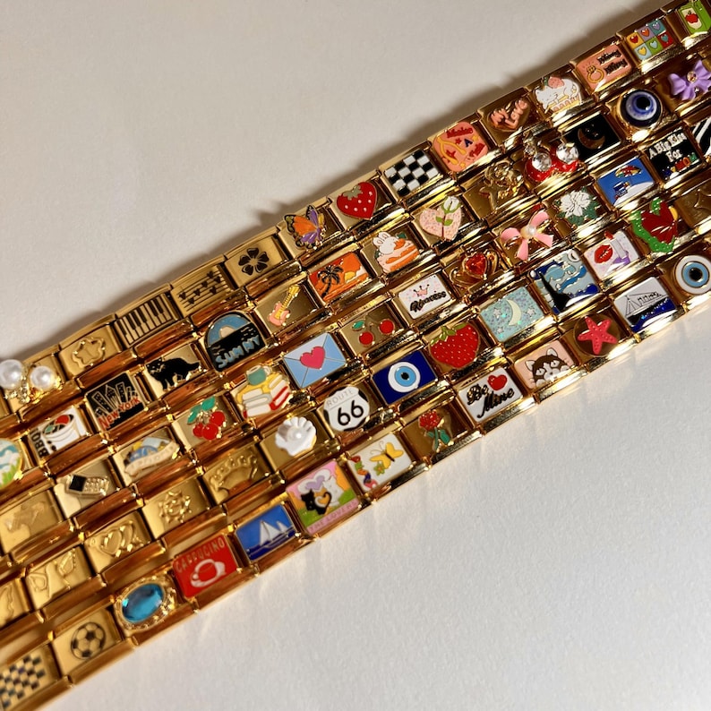 Vintage Italian Charm Bracelet — Personalized Cosmic Destiny