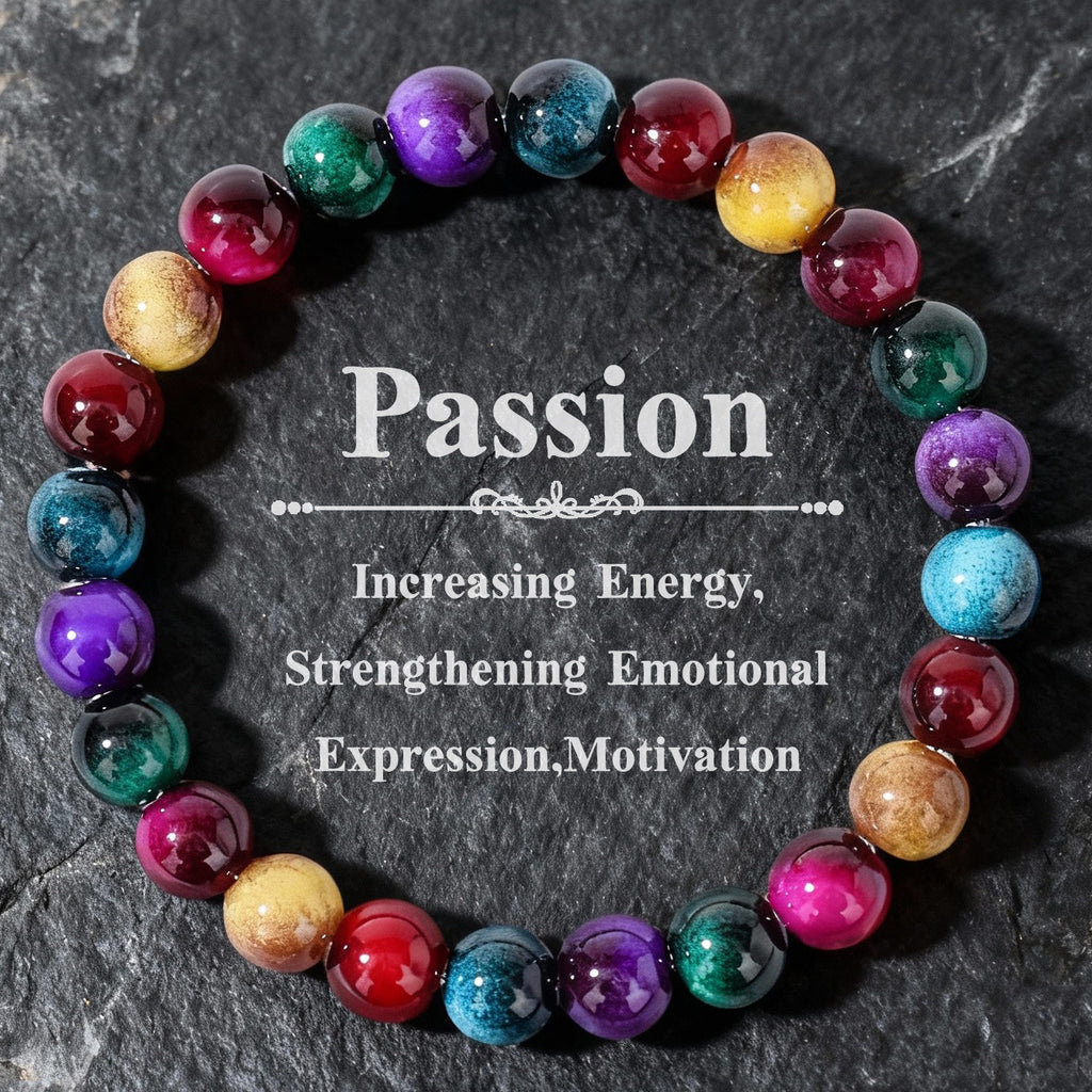 Vintage-Style Natural Stone Mixed Strand - Energy & Passion Recharge