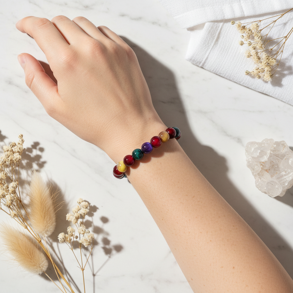 Vintage-Style Natural Stone Mixed Strand - Energy & Passion Recharge