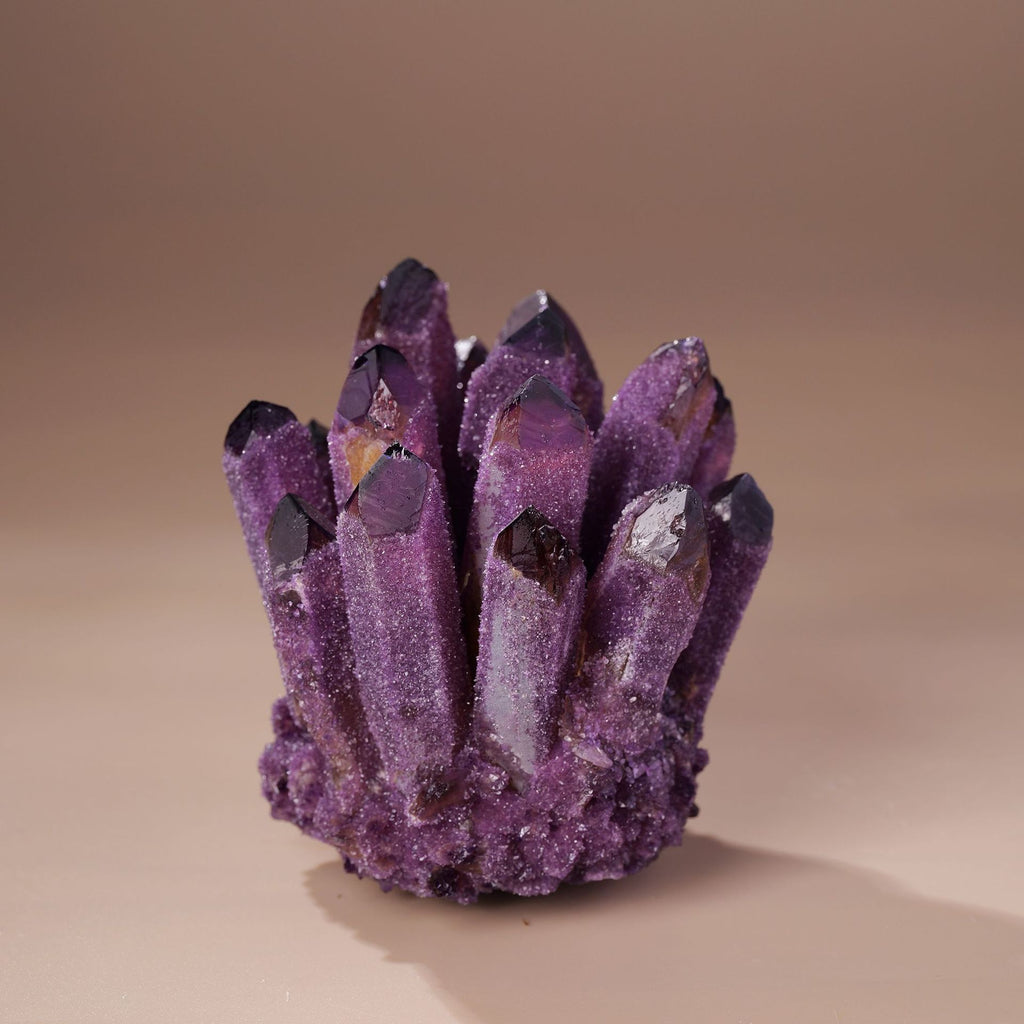 Aura Grounding Smoky Quartz Cluster — Raw Geode Altar Anchor